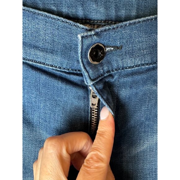 Diesel Jeans Women‎ 29 Blue Denim Faded Stretch Bootzee Regular Slim Bootcut - Picture 6 of 14